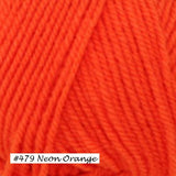 $479 Neon Orange Yarn in Encore Worsted from Plymouth Yarns
