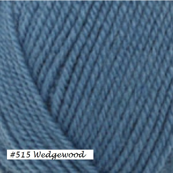 Encore Worsted Yarn from Plymouth Yarns. Color #515 Wedgewood