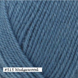 Encore Worsted Yarn from Plymouth Yarns. Color #515 Wedgewood