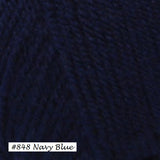 Navy Blue (#848) Yarn in Ecnore Worsted from Plymouth Yarns