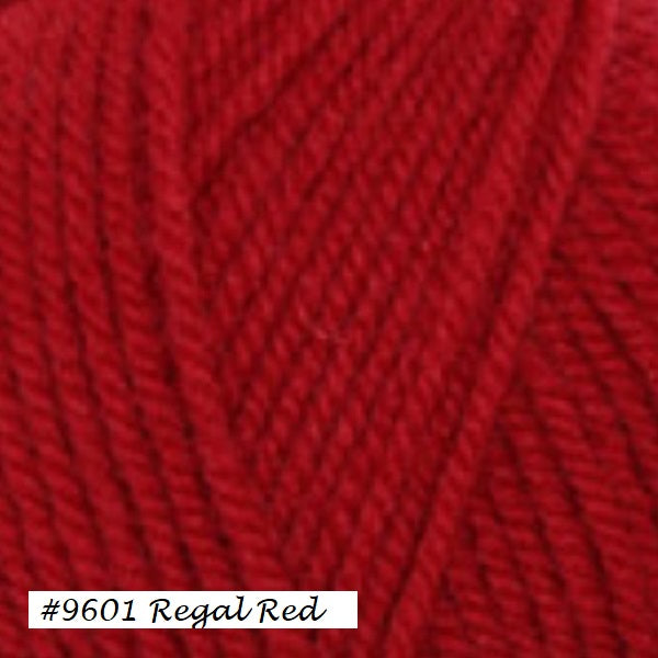 Regal Red (9601) Encore Worsted Yarn from Plymouth Yarns
