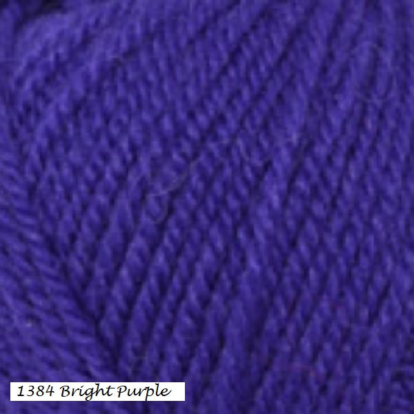 Bright Purple (#1384) Encore Worsted from Plymouth Yarns