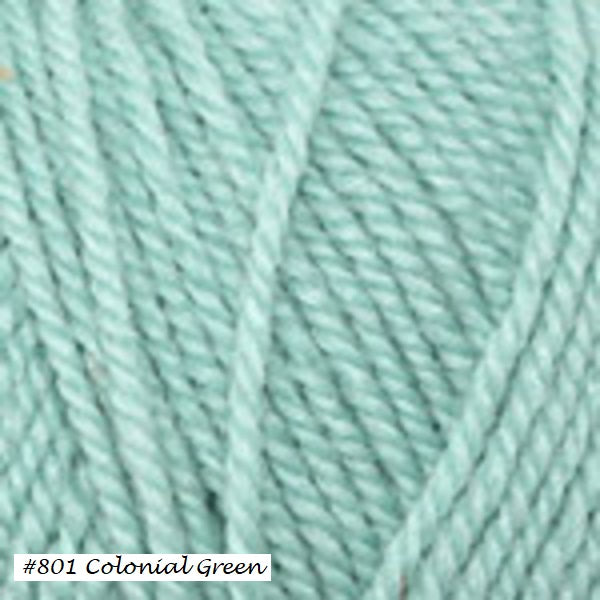 Colonial Green (#801) Encore Worsted Yarn from Plymouth Yarns