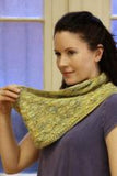 A cowl knit with Reserve Sport from Plymouth Yarns