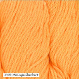 Fantasy Naturale Yarn from Plymouth. Color #1404 Orange Sherbert