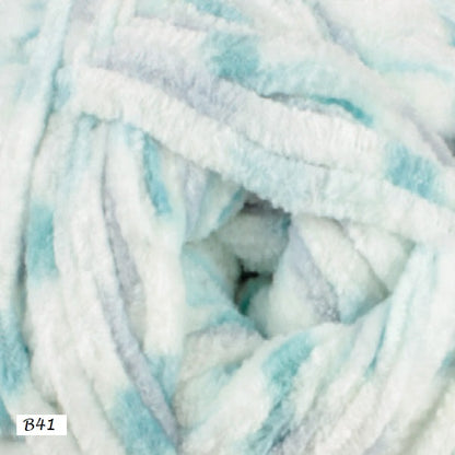 Flutterby Chnky Yarn from James Brett. Color #B41