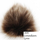 Furreal Pom from Knitting Fever. Color #04 Canadian Lynx