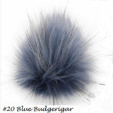 Furreal Pom from Knitting Fever. Color #20 Blue Budgerigar