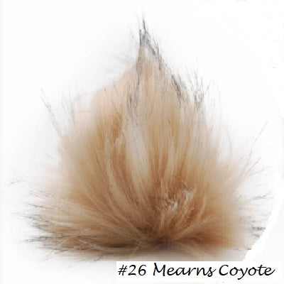 Furreal Pom from Knitting Fever. Color #26 Mearns Coyote