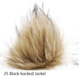 Furreal Pom from Knitting Fever. Color 25 Black-backed Jacker