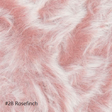 Furreal Yarn from Knitting Fever. Color #28 Rosefinch