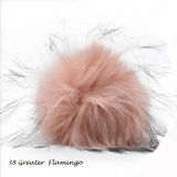 Furreal Pom. Faux Fur. Color #38 Greater Flamingo