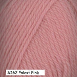 Galway Worsted Yarn from Plymouth Yarns. Color #162 Palest Pink