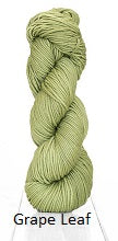 Harvest Worsted Yarn from Urth Yarns. Color Grape Leaf