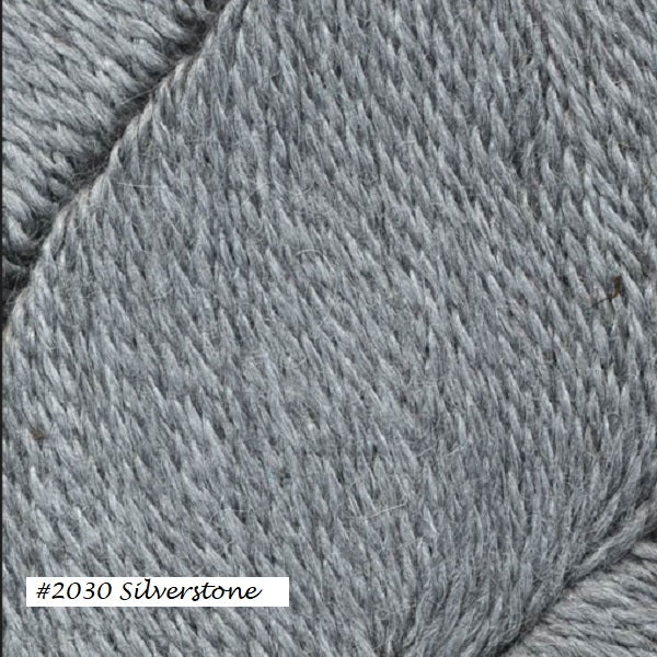 Herriot Fine Yarn from Juniper Moon Farm. Color #2030 Silverstone