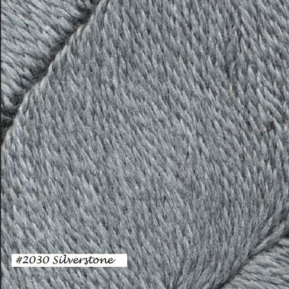 Herriot Fine Yarn from Juniper Moon Farm. Color #2030 Silverstone