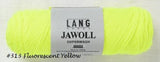 Jawoll Sock Yarn from Berroco. Color #313 Fluorescent Yellow