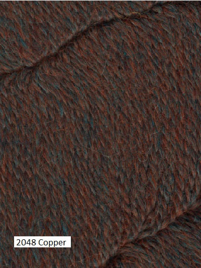Herriot Fine Yarn from Juniper Moon Farm. Color #2048 Copper