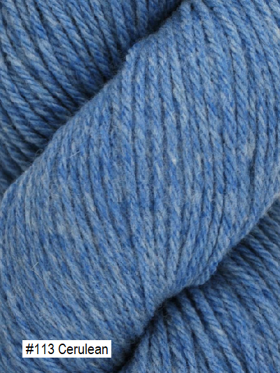 Santa Cruz Yarn from Juniper Moon Farms. Color #113 Cerulean