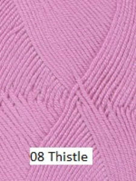 Ella Rae's Cashmereno Sport Yarn in color # 08 Thistle