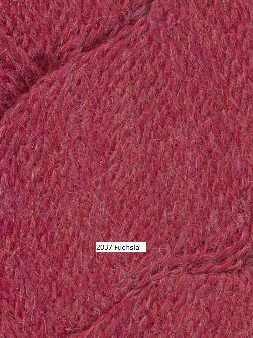 Herriot Fine Yarn from Juniper Moon Farm. Color #2037 Fuchsia