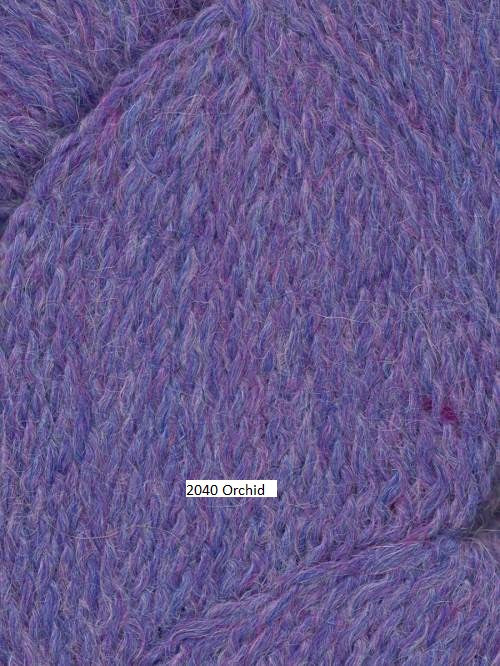 Herriot Fine Yarn from Juniper Moon Farm. Color #2040 Orchid