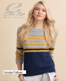 Ella Rae's Georgia Pullover. A knitting pattern for Cozy Alpaca.
