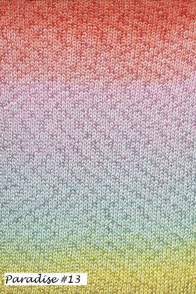 Paradise Yarn from Lang. Colorway #13