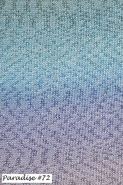 Paradise Yarn from Lang, in color way #72