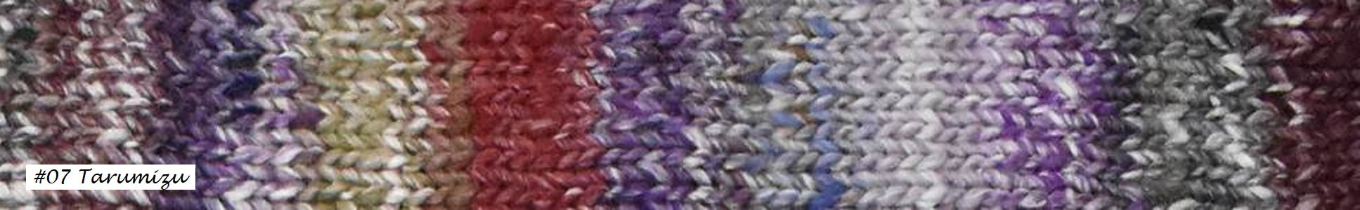 Rikka Yarn from Noro. Colorway #07 Tarumizu