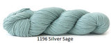 Sueno Yarn from Hi Koo. Color #1196 Silver Sage