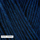 Berroco Ultra Wool Yarn. A Worsted weight heather color #33152 Ocean