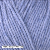 Berroco's Ultra Wool Yarn. A worsted weight heather color #33162 Forget-Me-Not