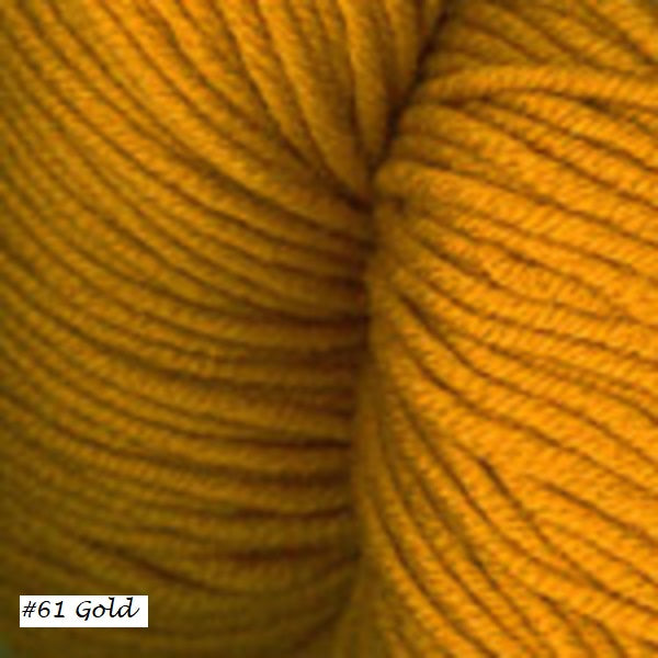 #61 Gold Worsted Merino Superwash Yarn. Plymouth Yarn