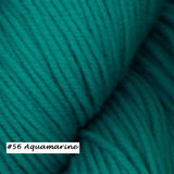 Worsted Merino Superwash Yarn from Plymouth Yarn, Color #56 Aquamarine