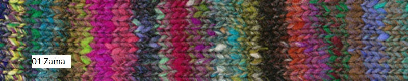 Ito Yarn form Noro. Colorway #01 Zama