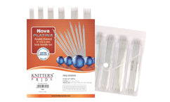 Nova Platina Double Pointed 5" Knitting Needles Set by Knitter's Pride