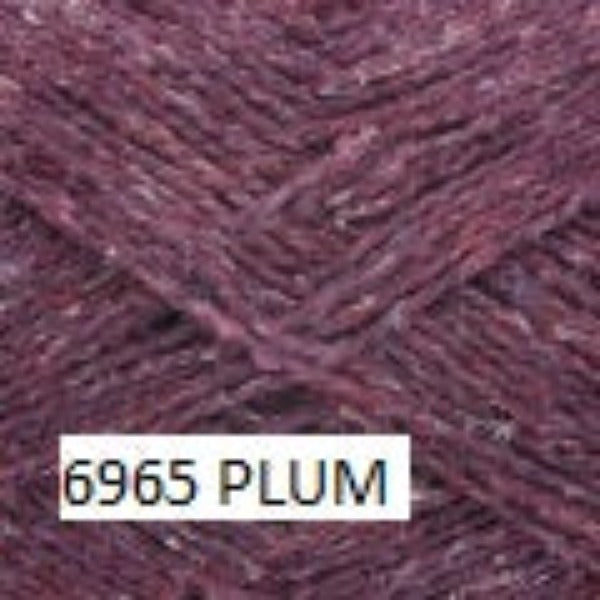 Remix Light Yarn from Berroco. Color #6965 Plum