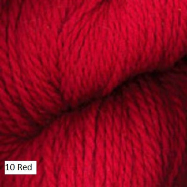 Homestead Yarn from Plymouth Yarn. Color #10 Red