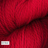 Homestead Yarn from Plymouth Yarn. Color #10 Red