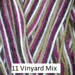 Plymouth Yarn's Andes Sock Yarn in color Vinyard Mix #11