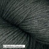 Worsted Merino Superwash Yarn from Plymouth. Color #67 Medium Charcoal