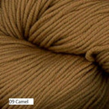 Worsted Merino Superwash Yarn from Plymouth. Color #09 Camel