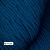Worsted Merino Superwash Yarn from Plymouth. Color #49 Aqua