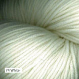 Worsted Merino Superwash Yarn from Plymouth. Color #74 White