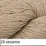 Hampton Yarn form Cascade Yarns. Color #19 Sesame