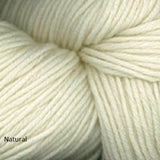 Worsted Merino Superwash Yarn from Plymouth. color #01 Natural