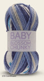 Hayfield Baby Blossom.  Color #370 Cornflower.