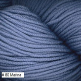 Worsted Merino Superwash Yarn from Plymouth Yarn . Color #80 Marina