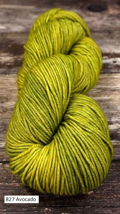 Vivacious DK Yarn from Fyberspates Color #827 Avocado